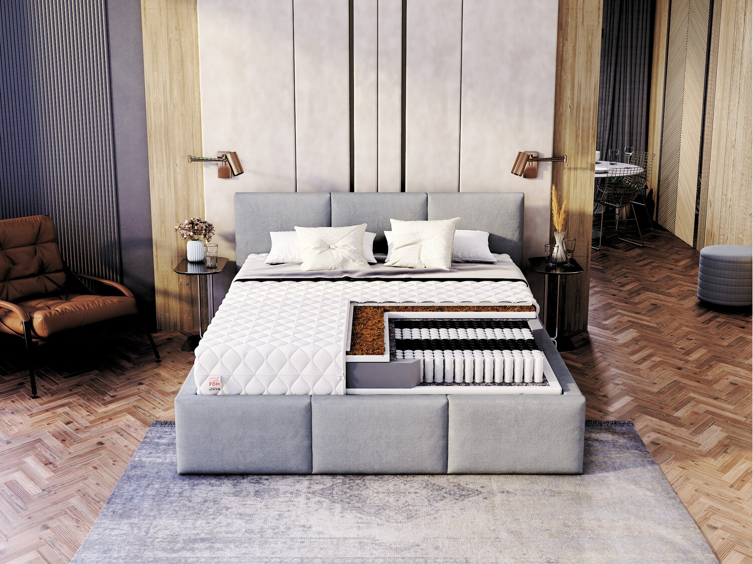 Saltea Fairfield 104 (90 x 200 cm)