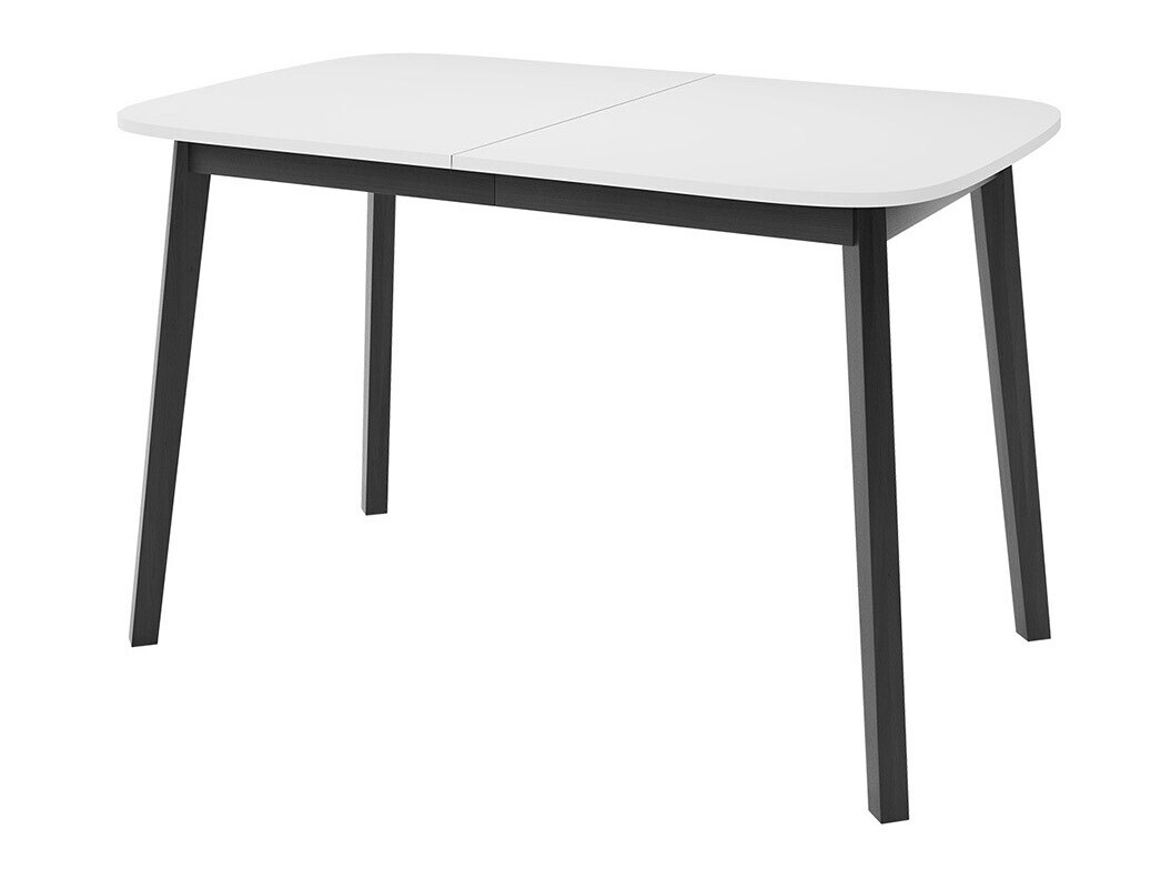 Masă Edmond 110 (Alb + Negru)