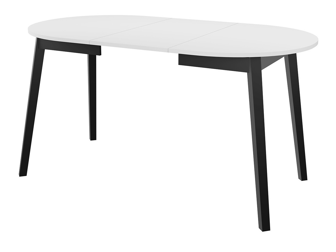 Masă Edmond 112 (Stejar Craft auriu + Negru)