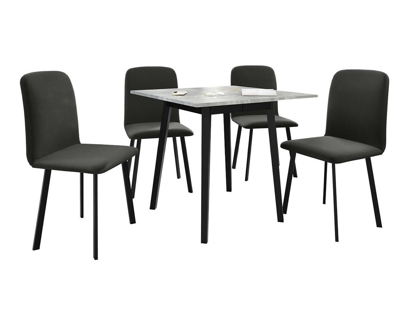 Set de dining Edmond 116 (Amor Velvet 4321)