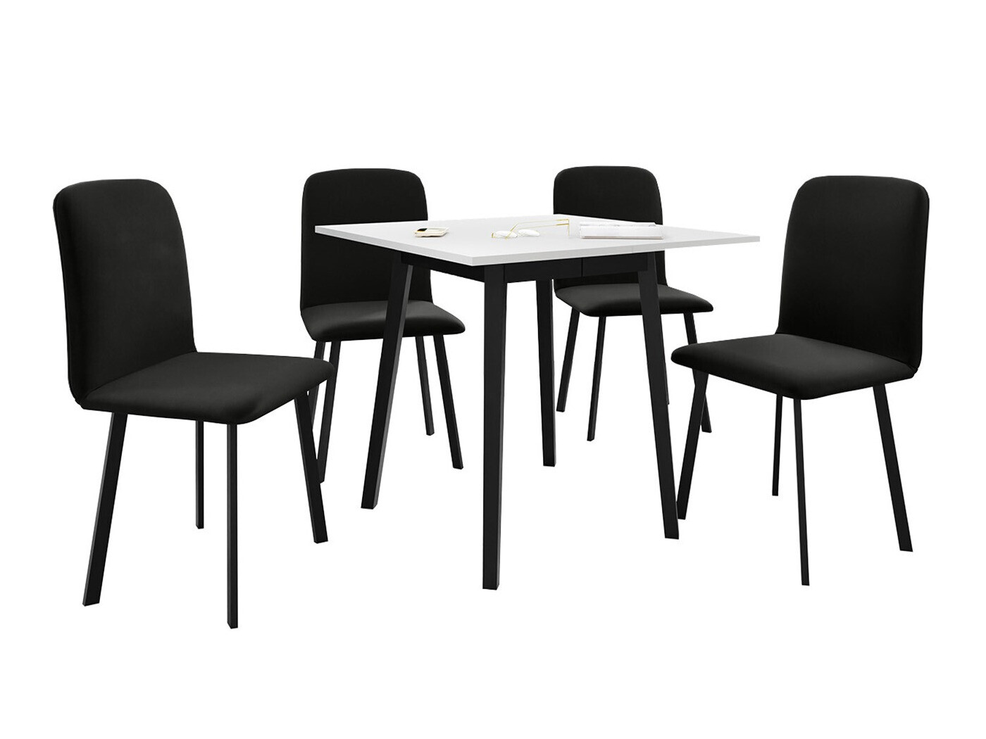Set de dining Edmond 116 (Amor Velvet 4322)