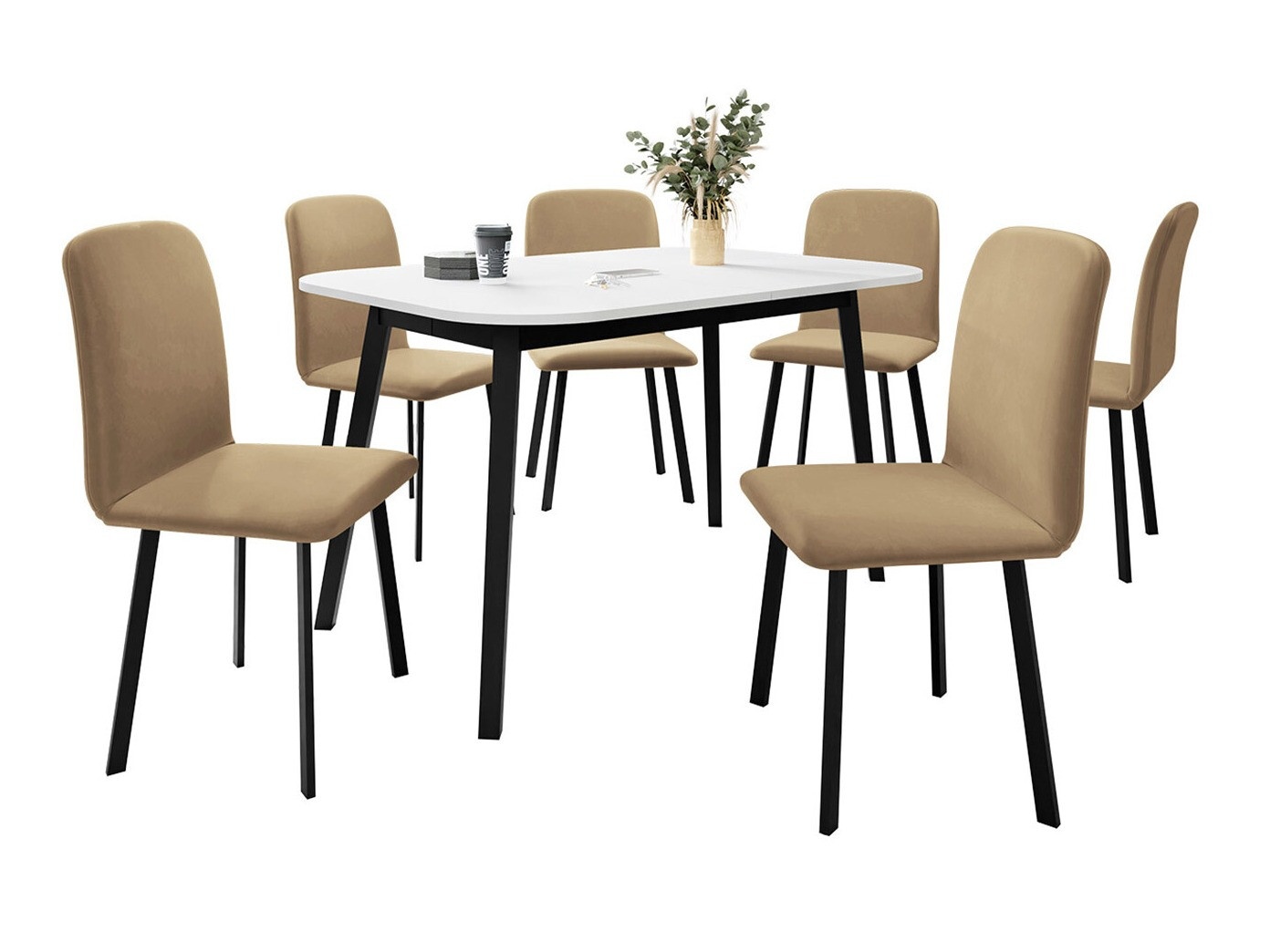 Set de dining Edmond 117 (Amor Velvet 4302)