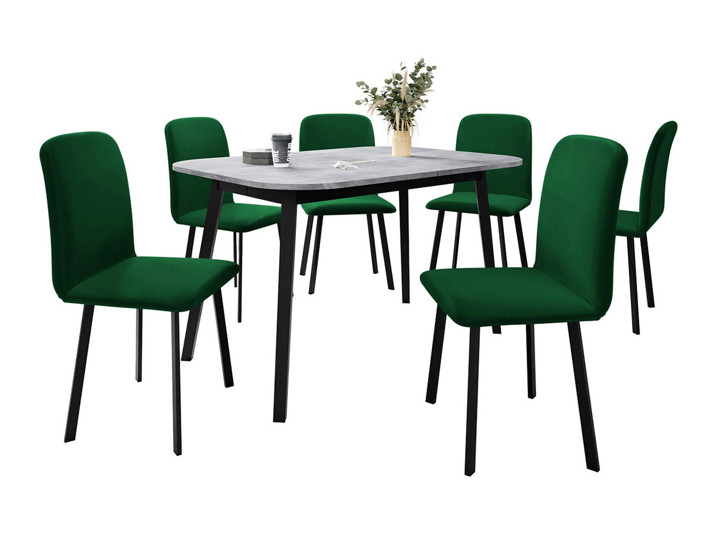 Set de dining Edmond 117 (Amor Velvet 4311)