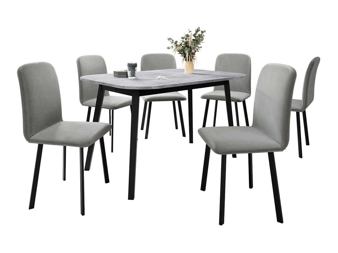 Set de dining Edmond 117 (Amor Velvet 4318)