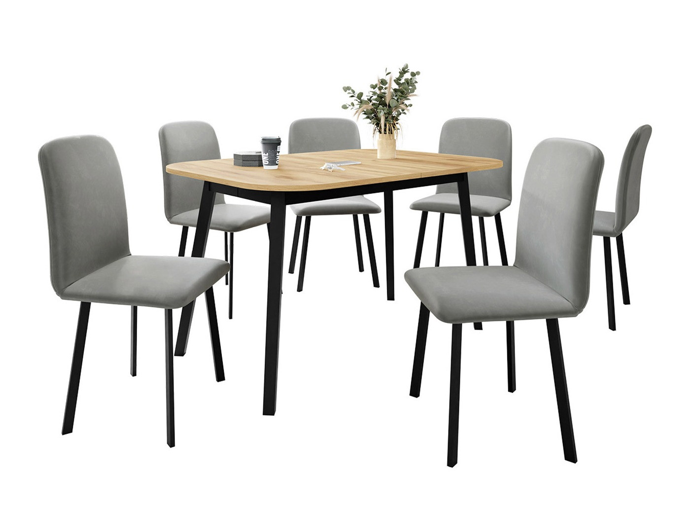Set de dining Edmond 117 (Amor Velvet 4318)