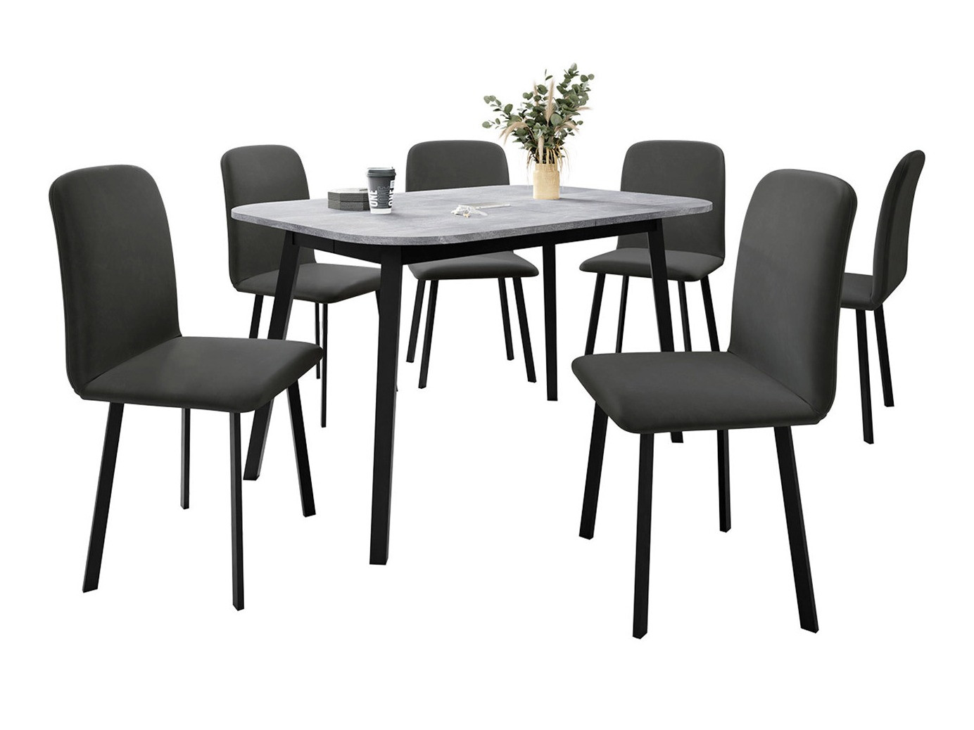 Set de dining Edmond 117 (Amor Velvet 4321)