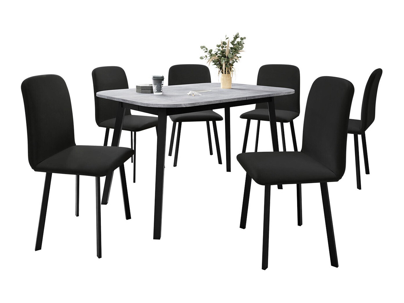 Set de dining Edmond 117 (Amor Velvet 4322)