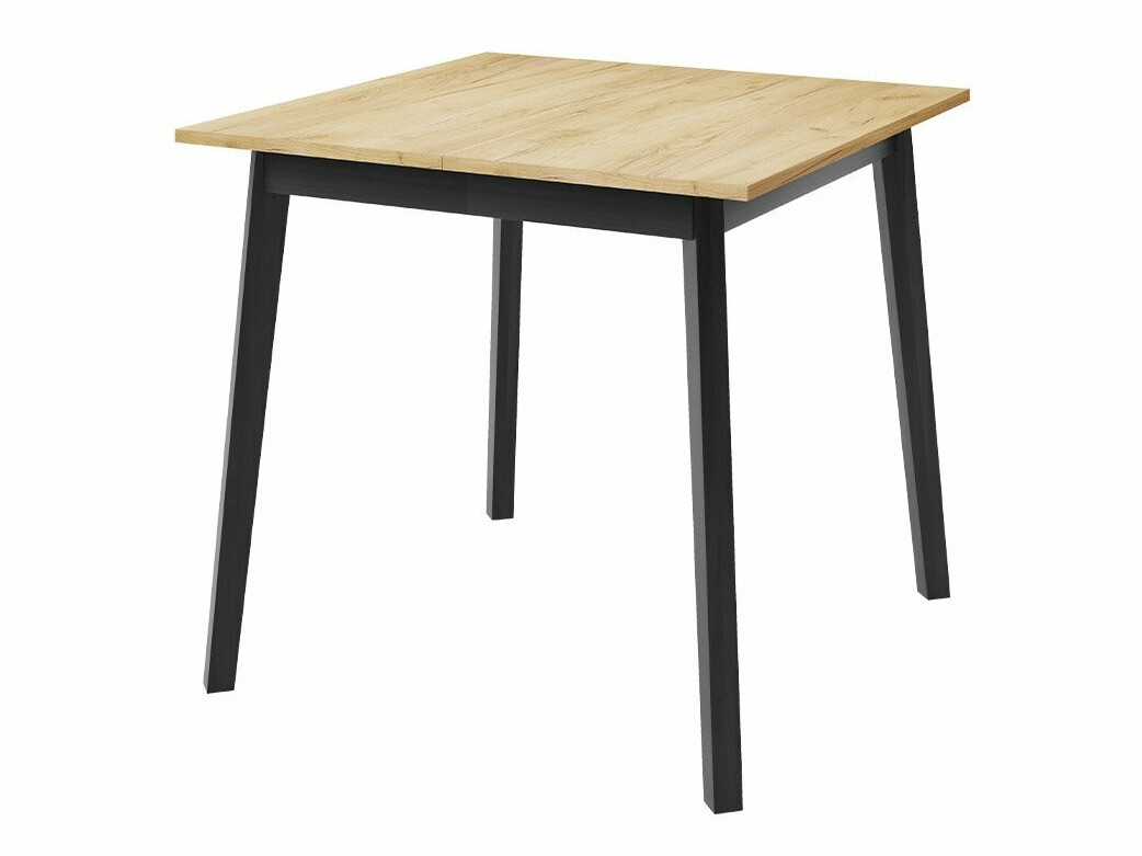 Set de mese Edmond 116 (Stejar Craft auriu + Negru)