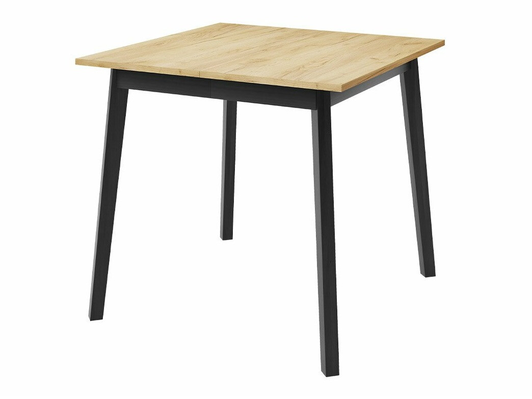 Set de mese Edmond 116 (Stejar Craft auriu + Negru)
