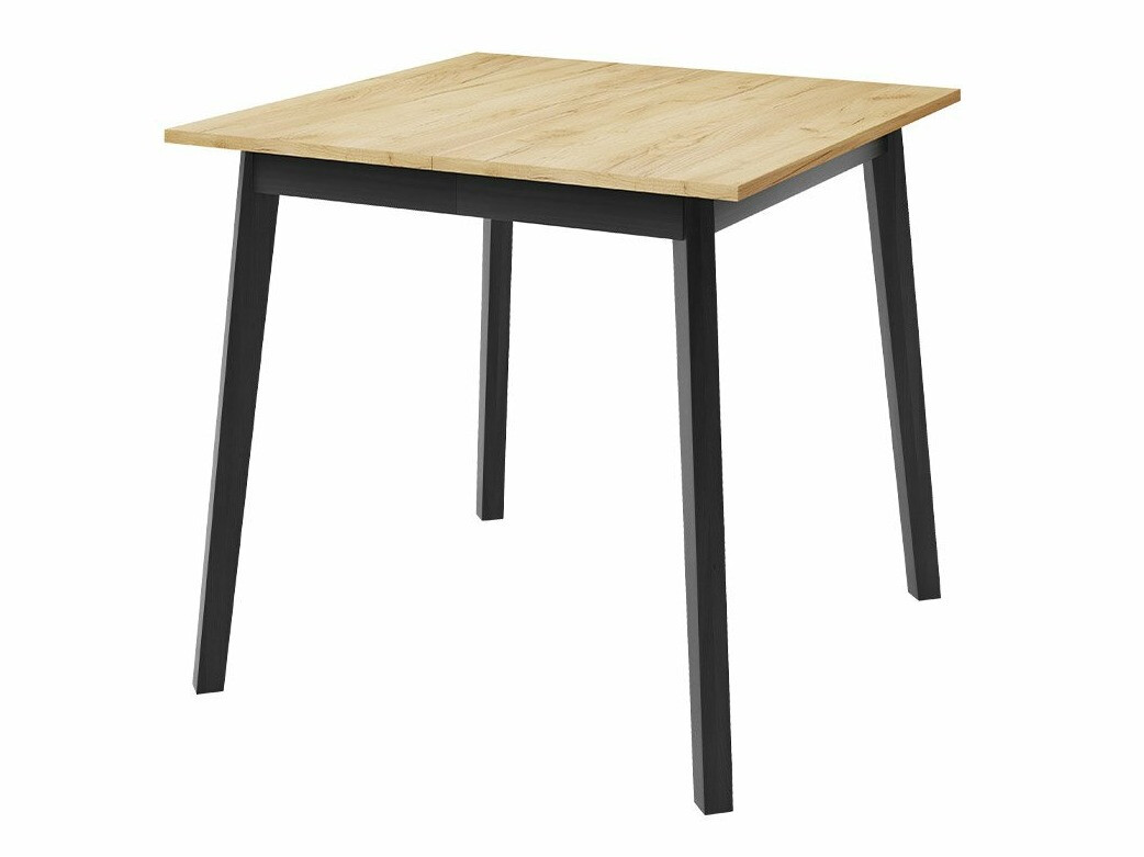 Set de mese Edmond 116 (Stejar Craft auriu + Negru)