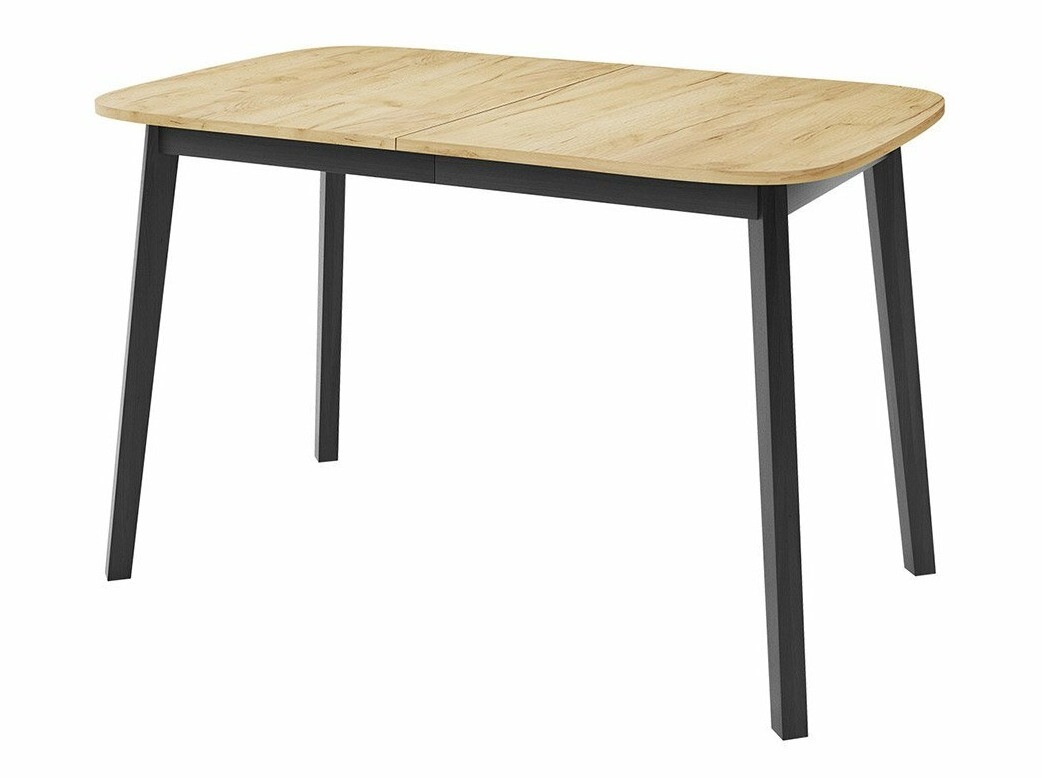 Set de mese Edmond 117 (Stejar Craft auriu + Negru)