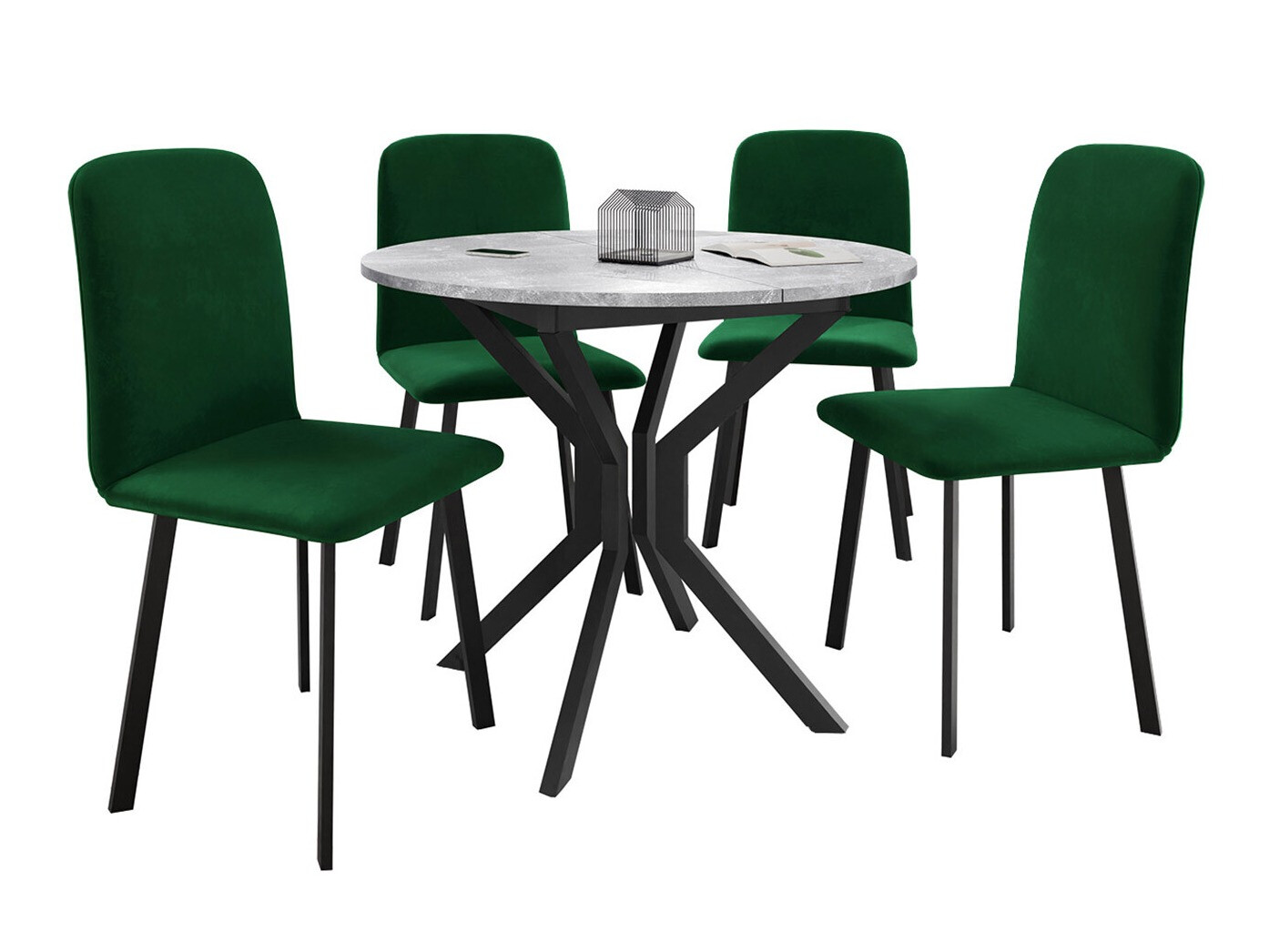 Set de dining Edmond 118 (Amor Velvet 4311)