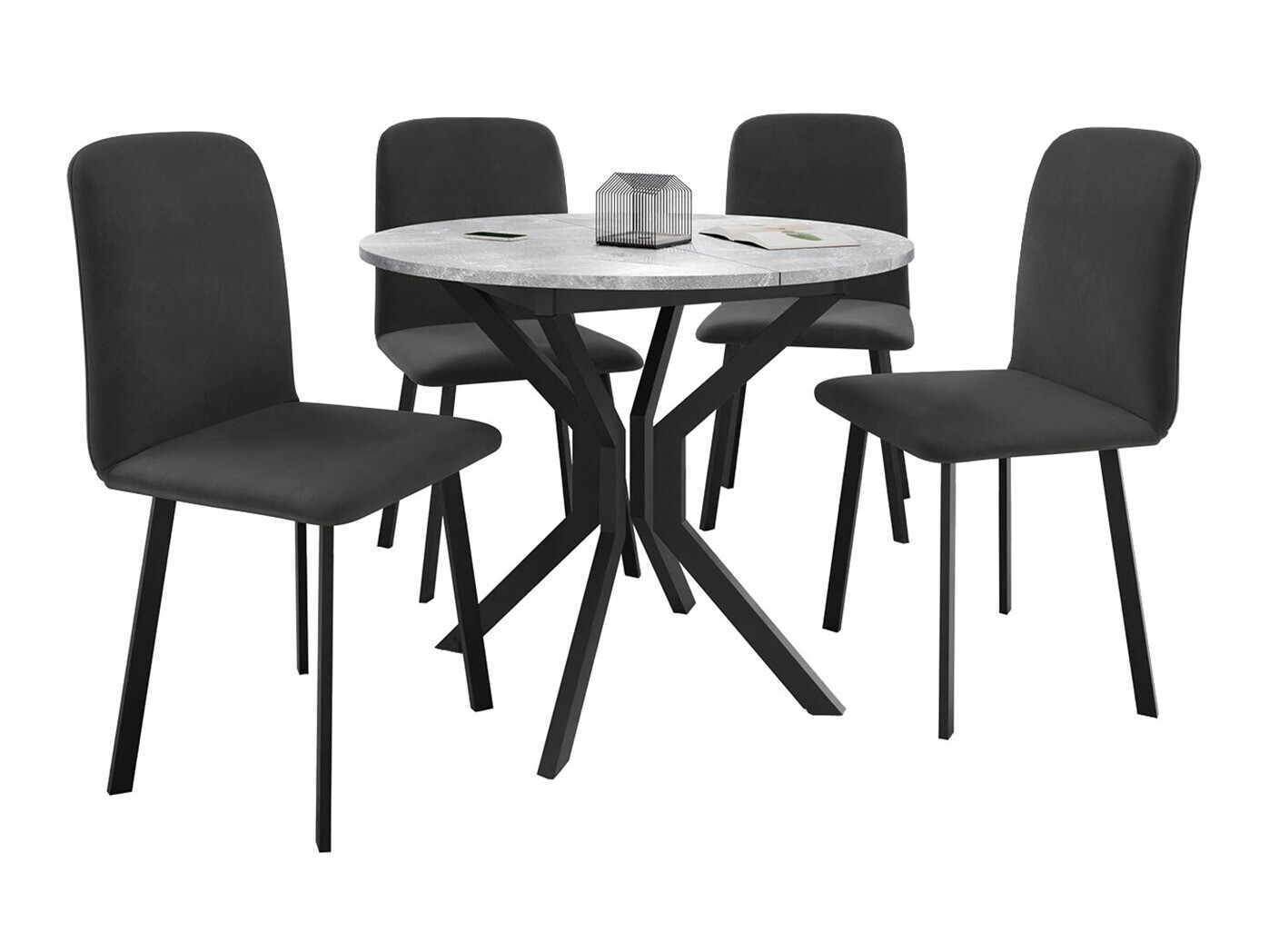 Set de dining Edmond 118 (Amor Velvet 4321)