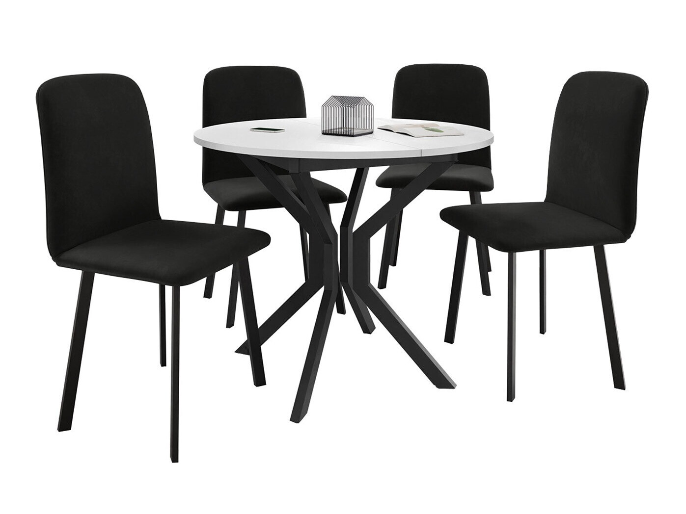 Set de dining Edmond 118 (Amor Velvet 4322)