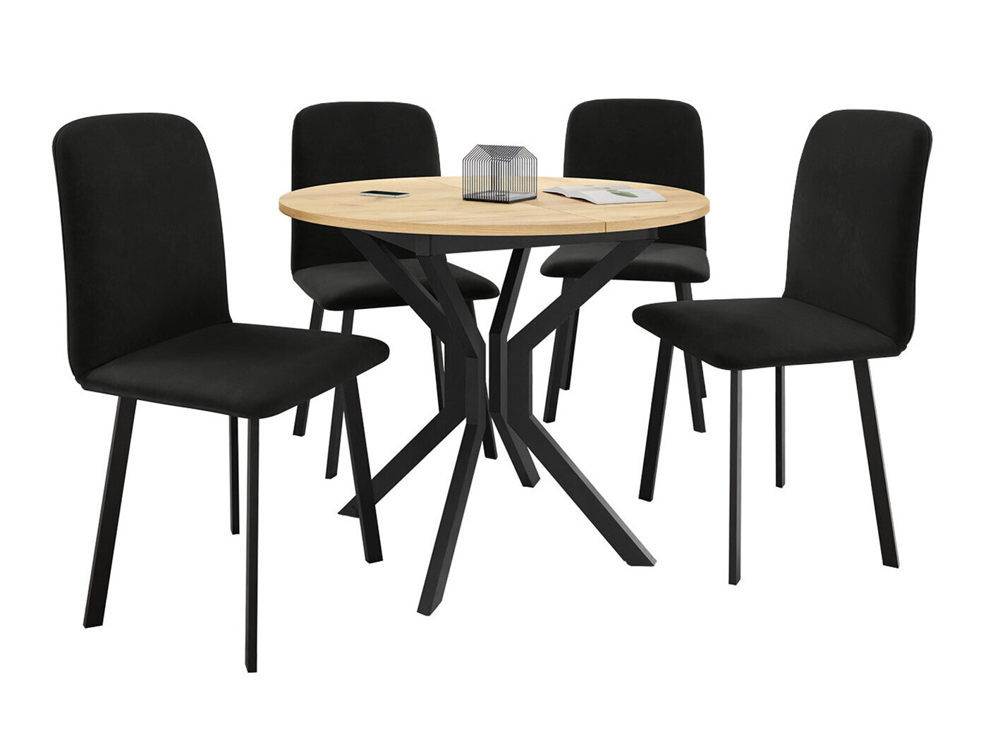 Set de dining Edmond 118 (Amor Velvet 4322)