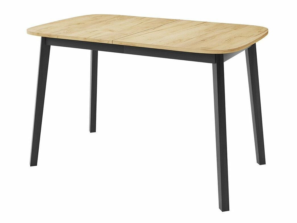Set de mese Edmond 117 (Stejar Craft auriu + Negru)