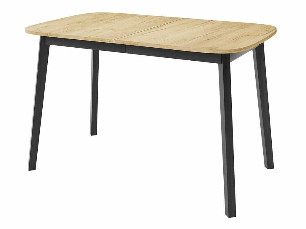 Set de mese Edmond 117 (Stejar Craft auriu + Negru)