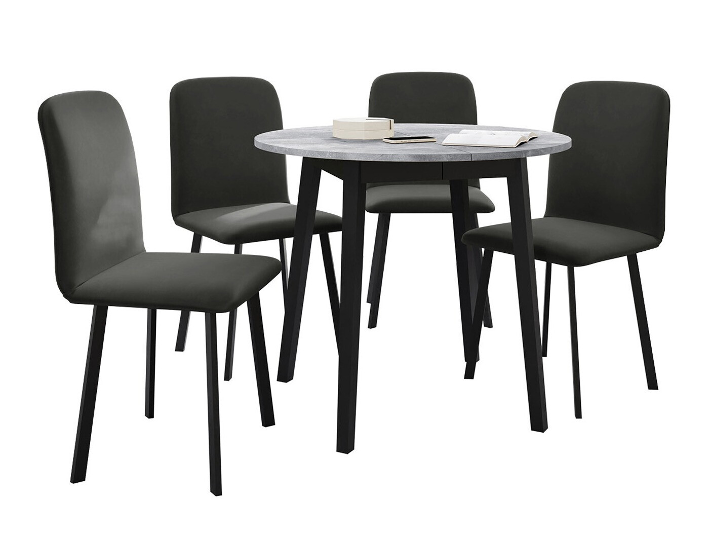 Set de dining Edmond 119 (Amor Velvet 4321)