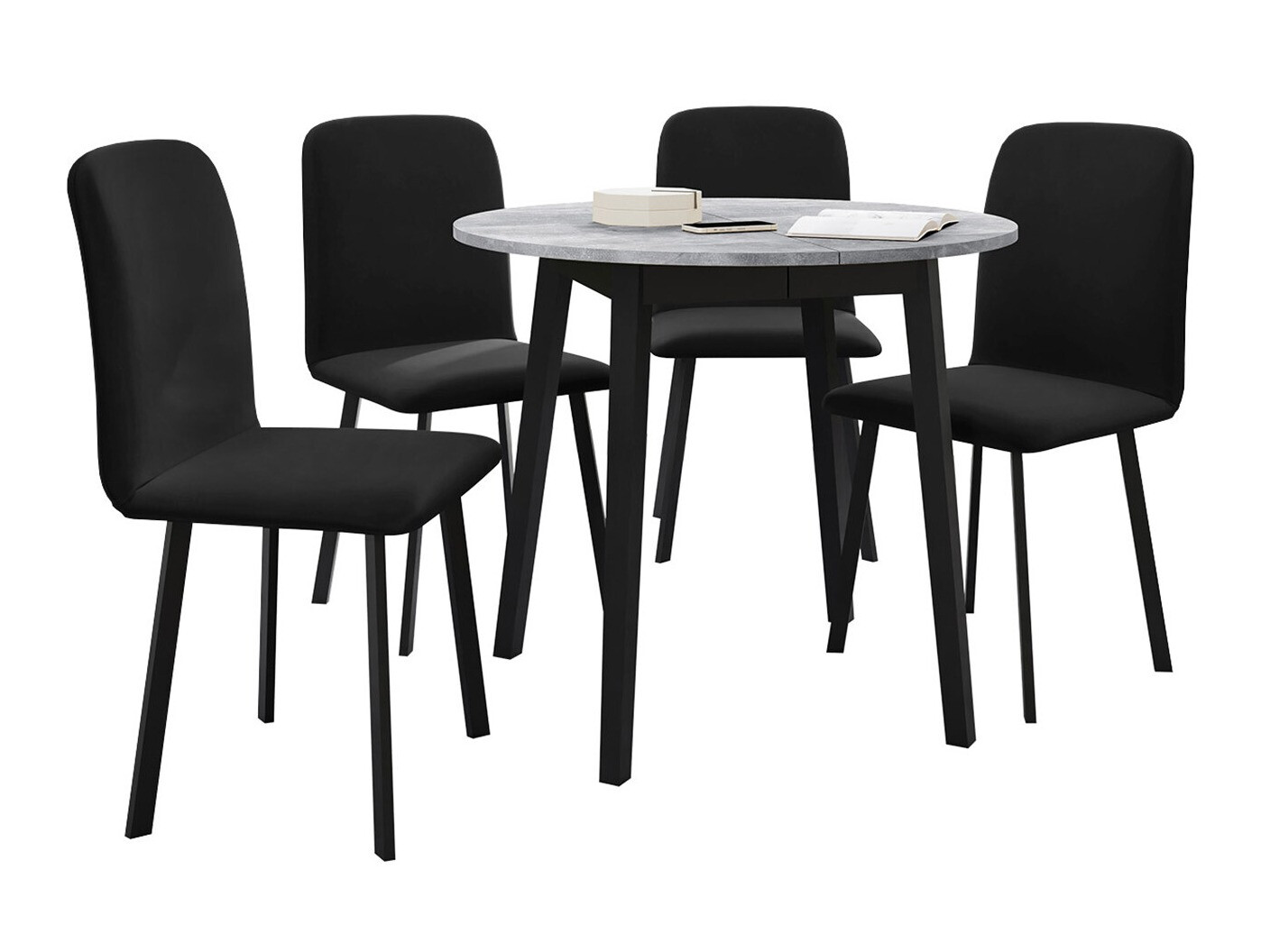 Set de dining Edmond 119 (Amor Velvet 4322)
