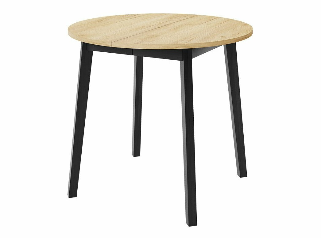 Set de mese Edmond 119 (Stejar Craft auriu + Negru)
