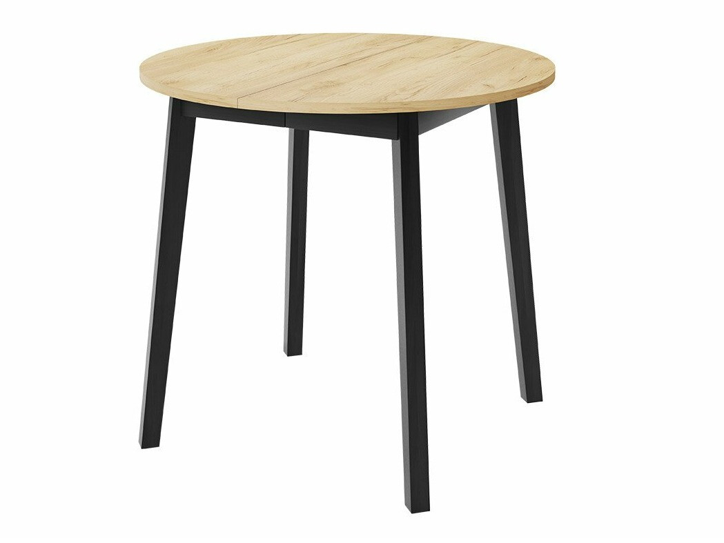 Set de mese Edmond 119 (Stejar Craft auriu + Negru)
