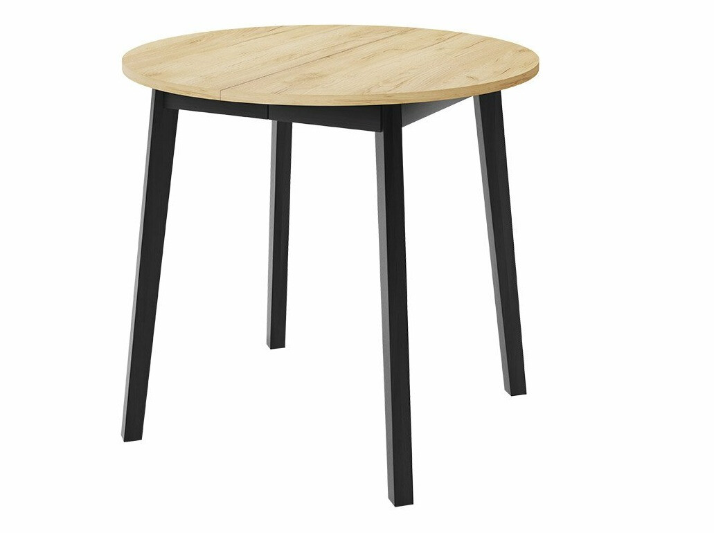 Set de mese Edmond 119 (Stejar Craft auriu + Negru)