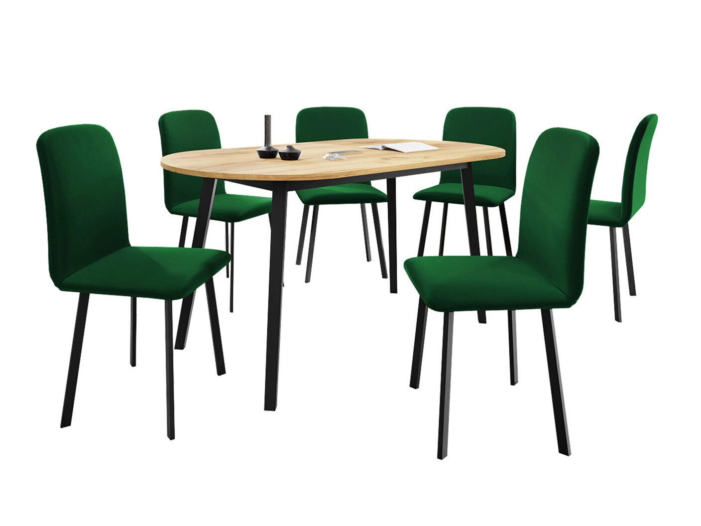 Set de dining Edmond 121 (Amor Velvet 4311)