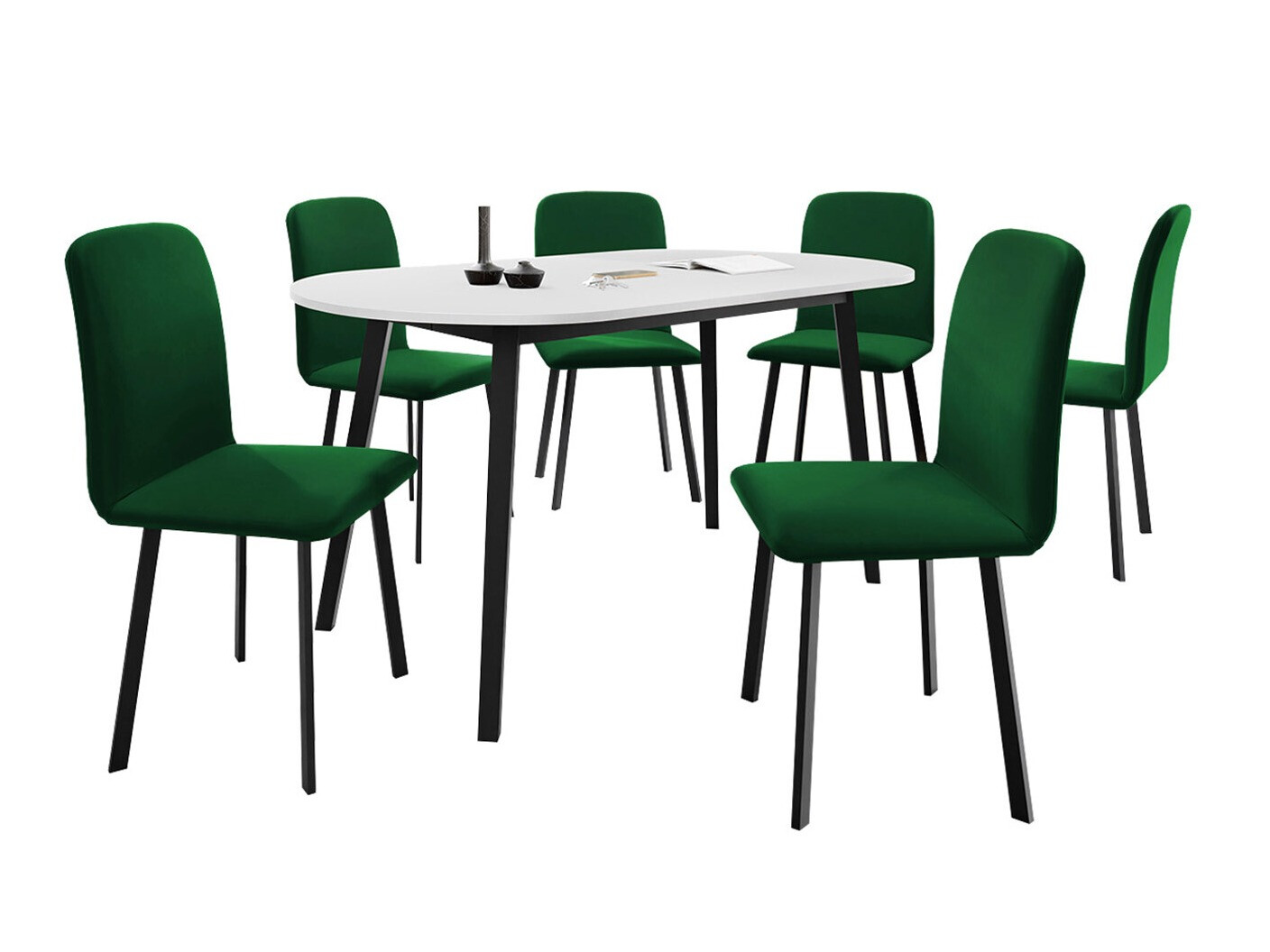 Set de dining Edmond 121 (Amor Velvet 4311)