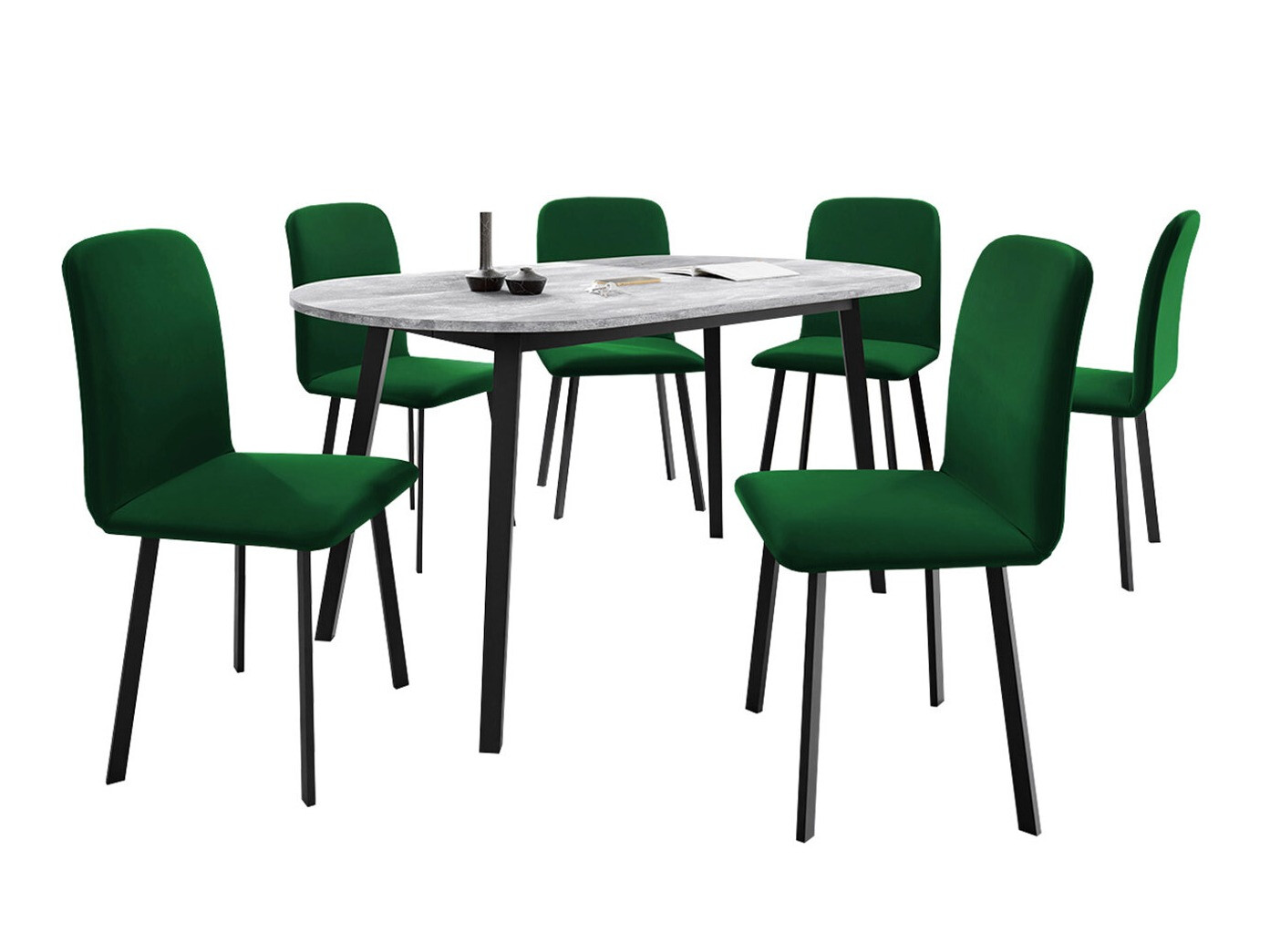 Set de dining Edmond 121 (Amor Velvet 4311)
