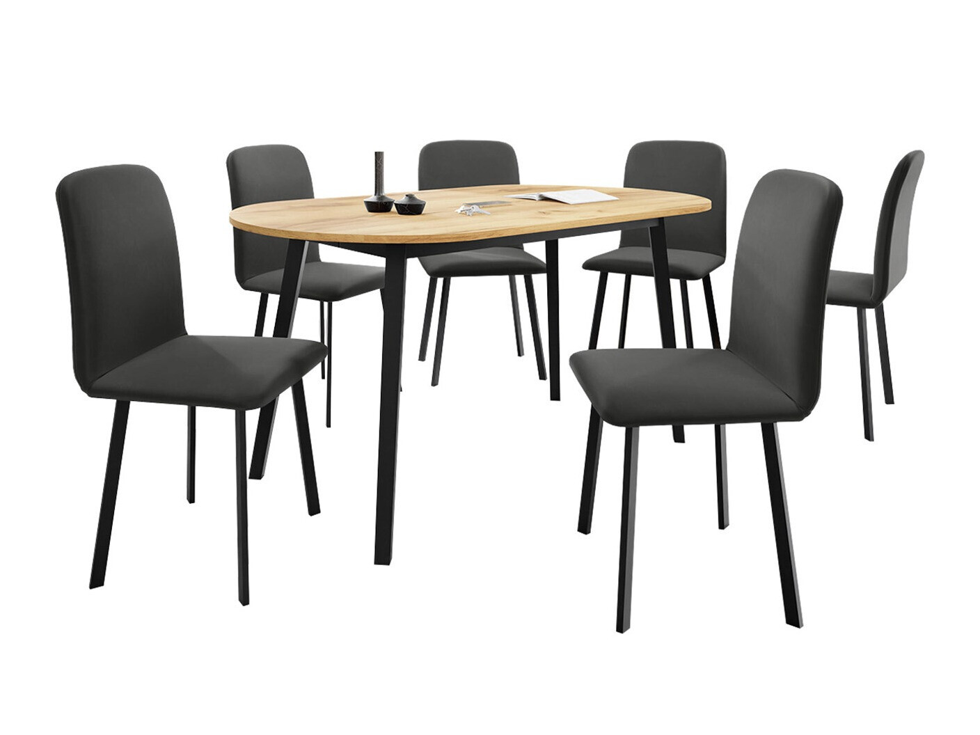 Set de dining Edmond 121 (Amor Velvet 4321)