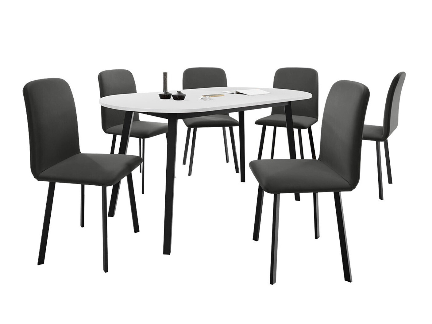 Set de dining Edmond 121 (Amor Velvet 4321)
