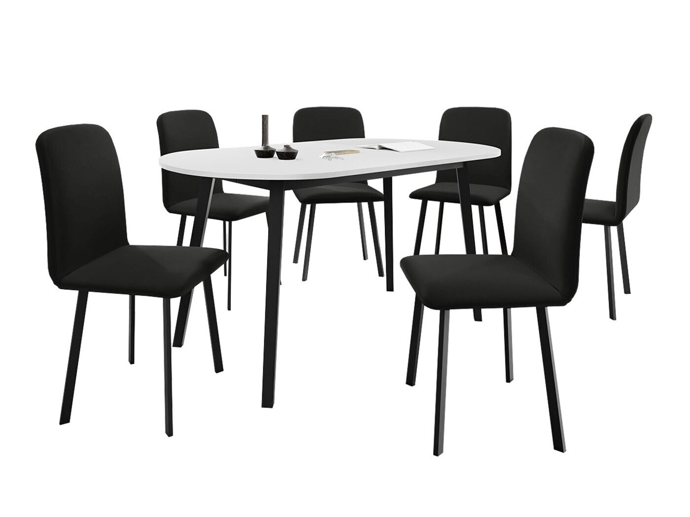 Set de dining Edmond 121 (Amor Velvet 4322)