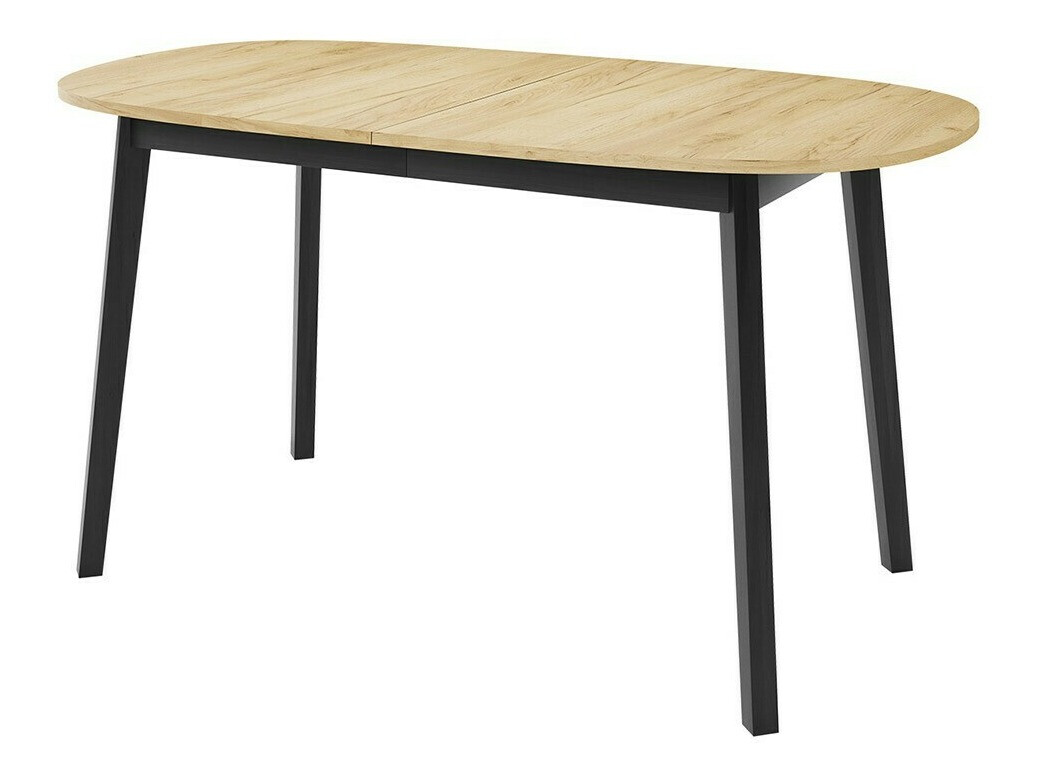Set de mese Edmond 121 (Stejar Craft auriu + Negru)