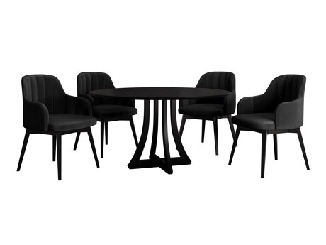 Set de mese Racine 137 (Negru)