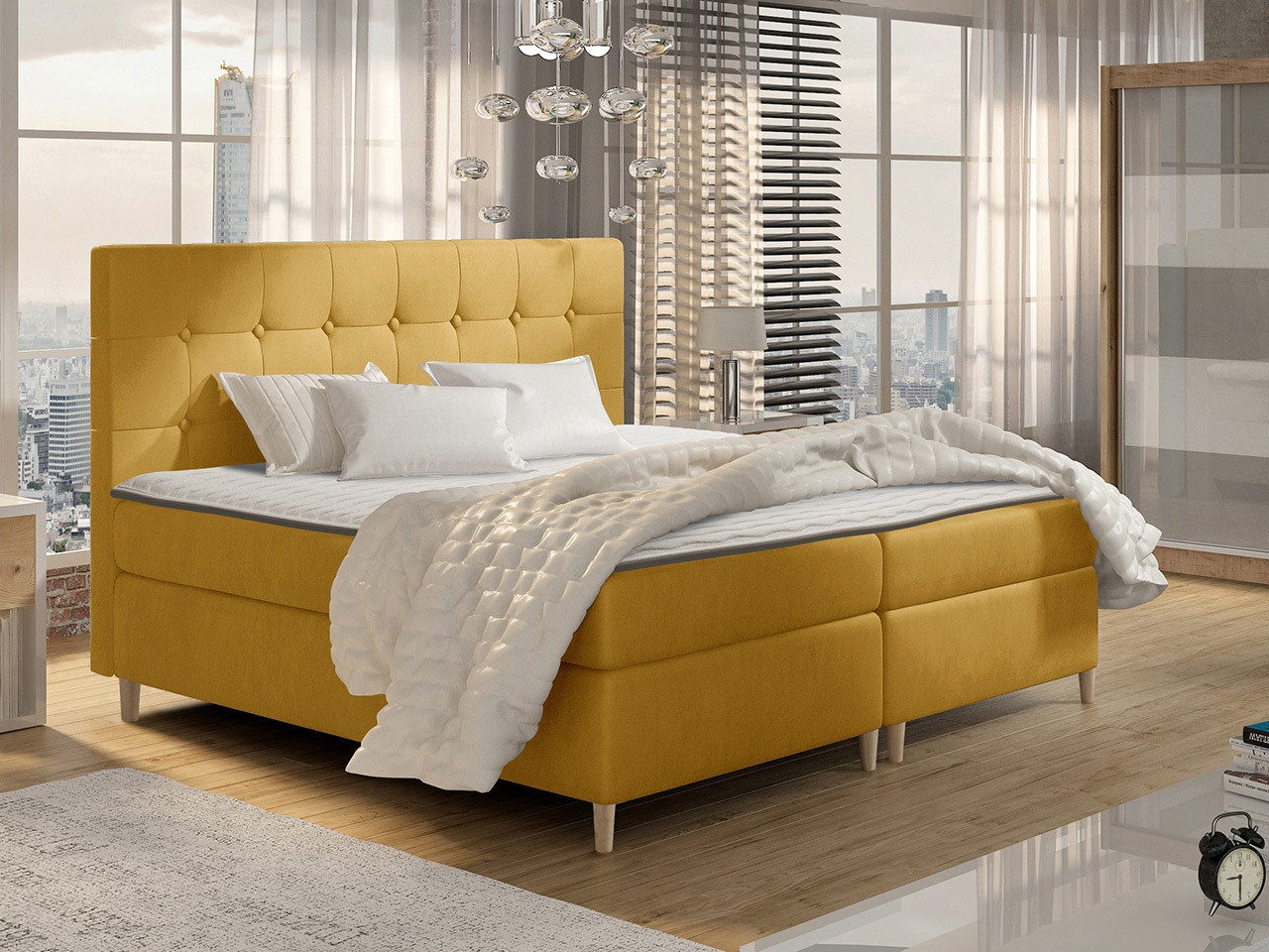 Pat boxspring Caseus (Magic Velvet 2215)