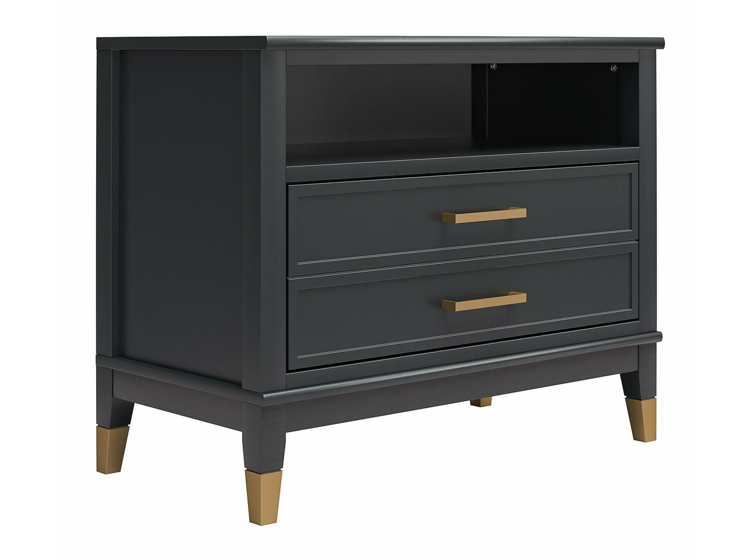 Noptieră CosmoLiving by Cosmopolitan Belromu 107 (Negru)