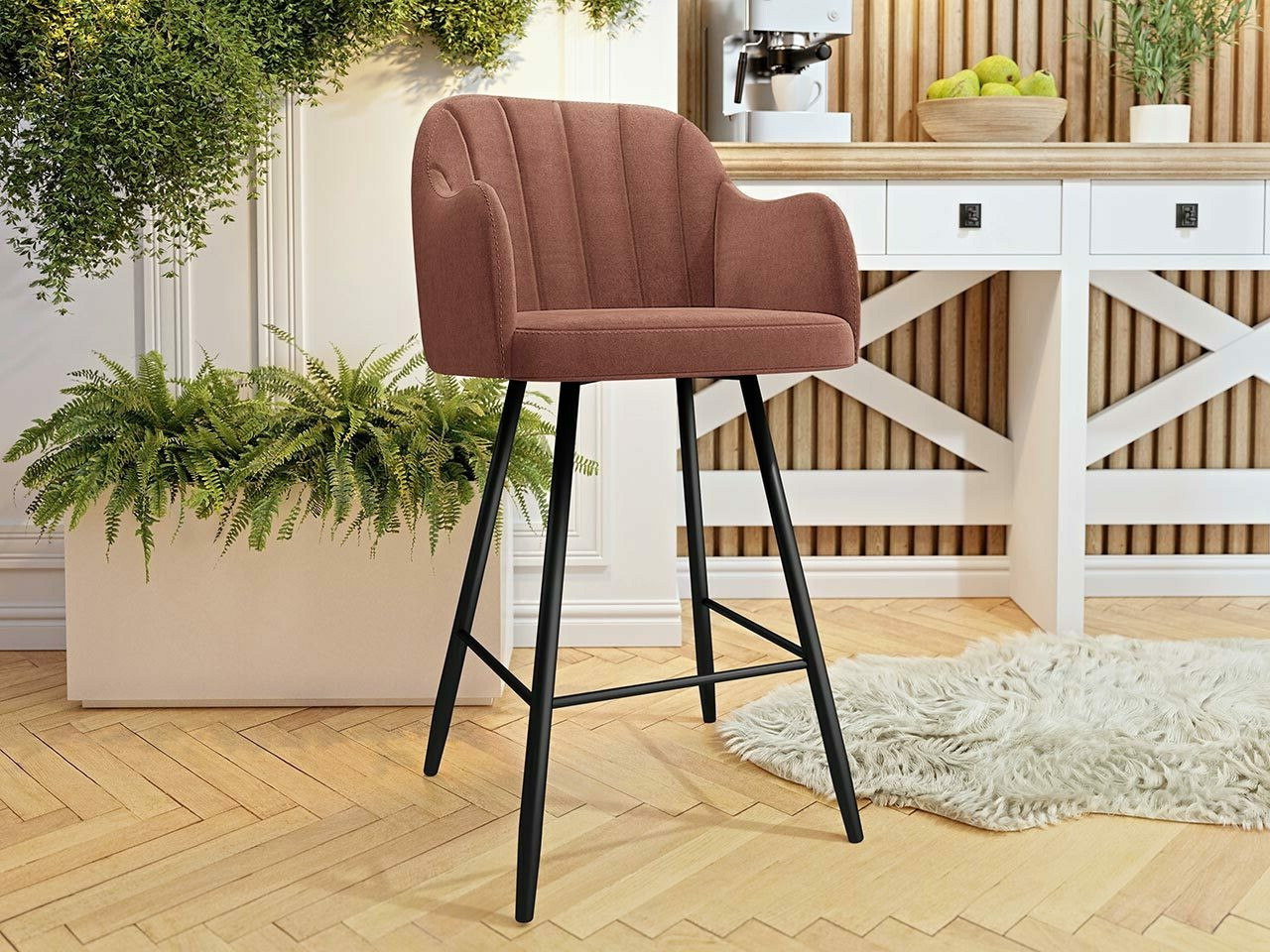 Scaun bar Comfivo Anser I (Magic Velvet 2258)