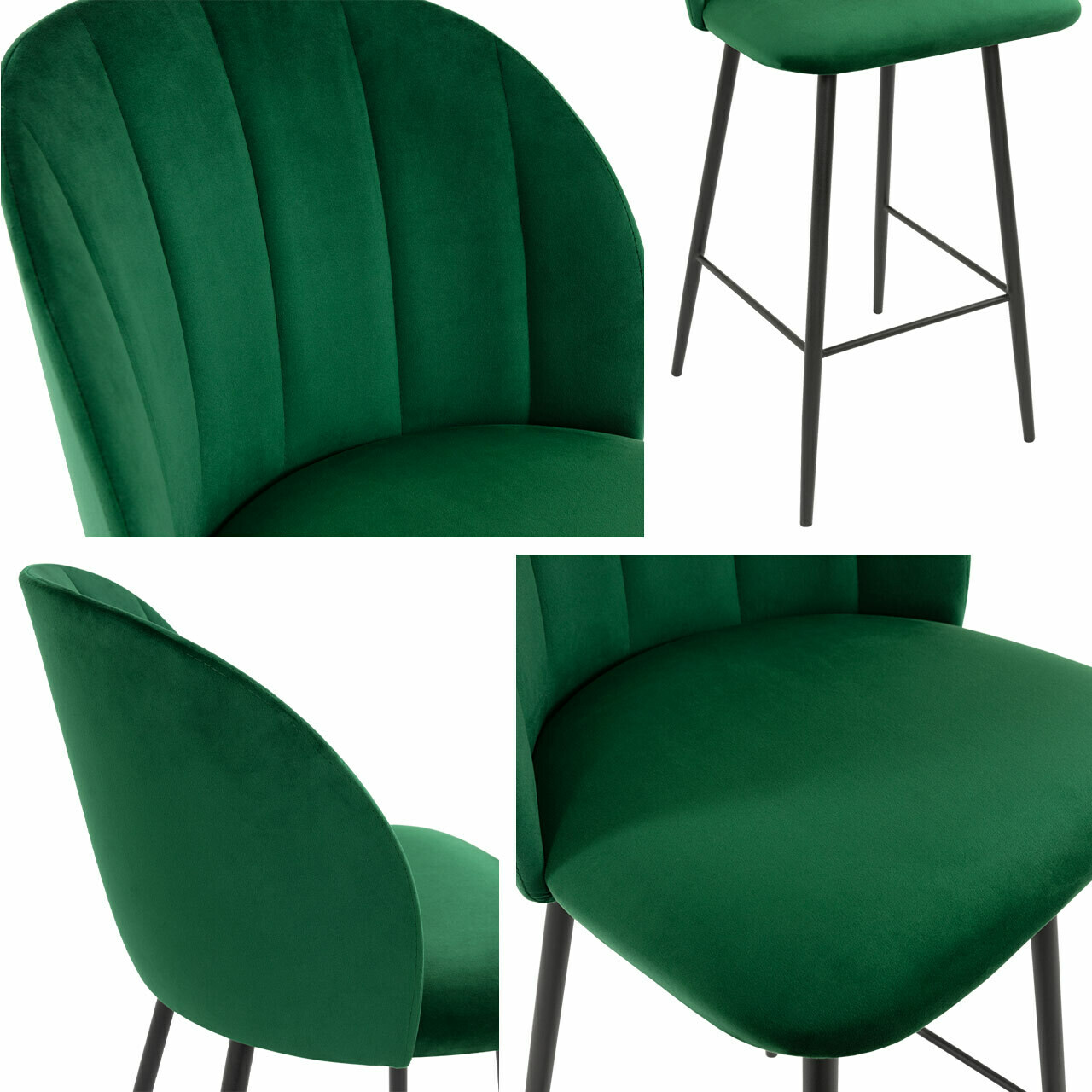 Scaun bar Comfivo Anser II (Magic Velvet 2225)