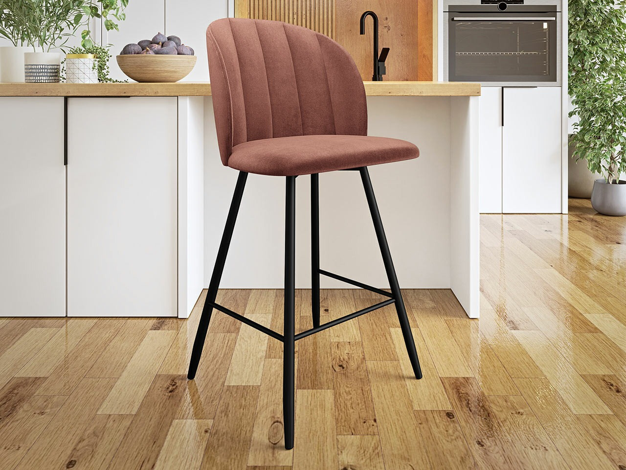 Scaun bar Comfivo Anser II (Magic Velvet 2258)