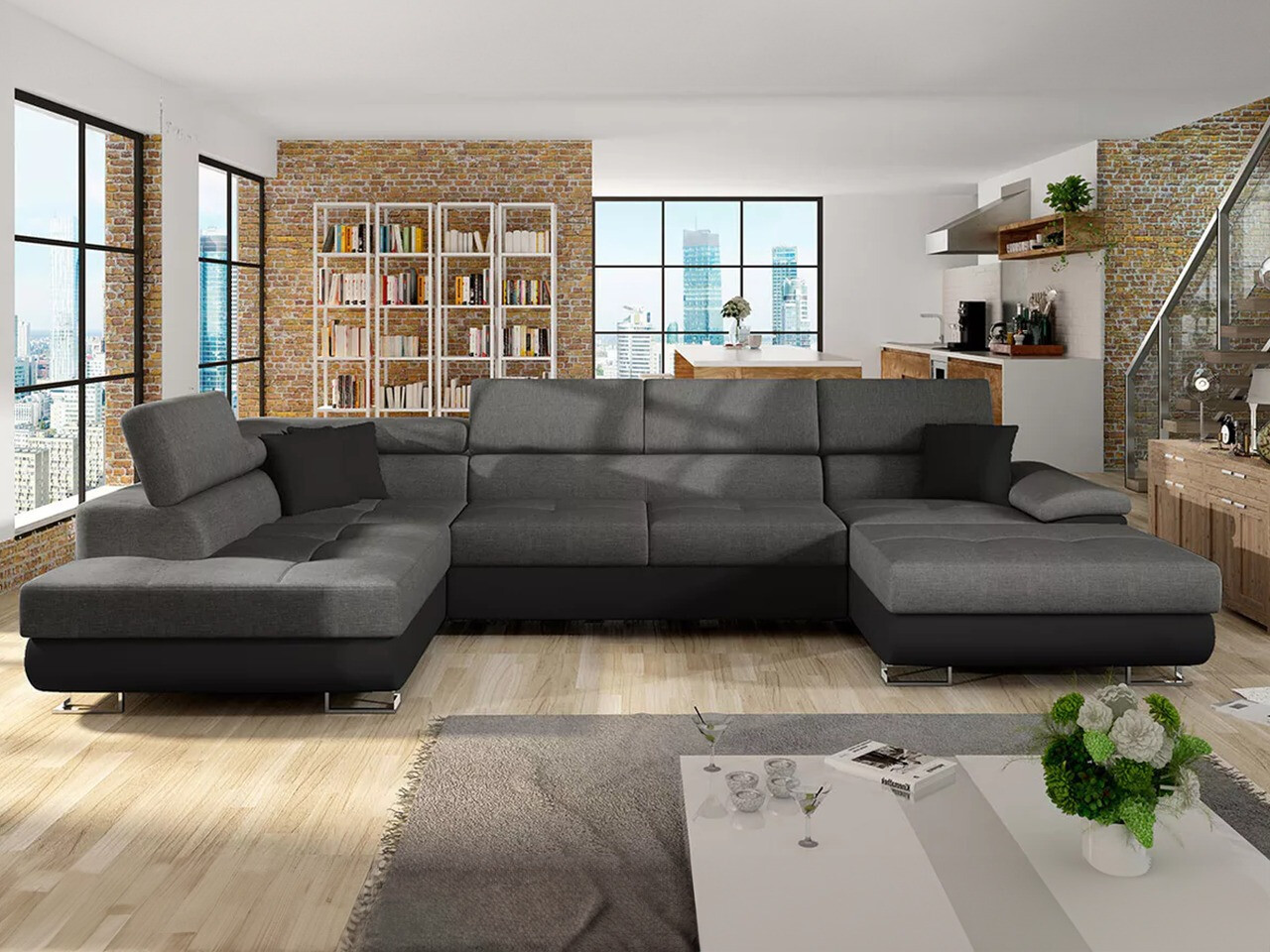 Colțar Comfivo Ruta IV (Soft 011 + Lux 06 + Soft 011)