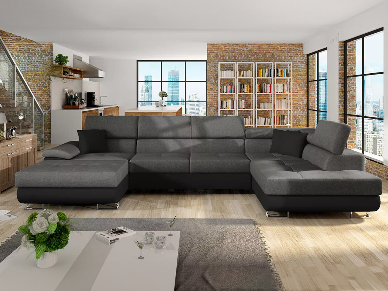 Colțar Comfivo Ruta IV (Soft 011 + Lux 06 + Soft 011)