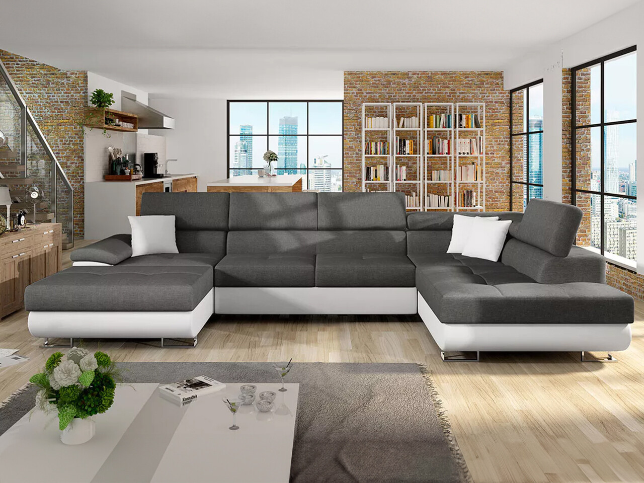 Colțar Comfivo Ruta IV (Soft 017 + Lux 06 + Soft 017)