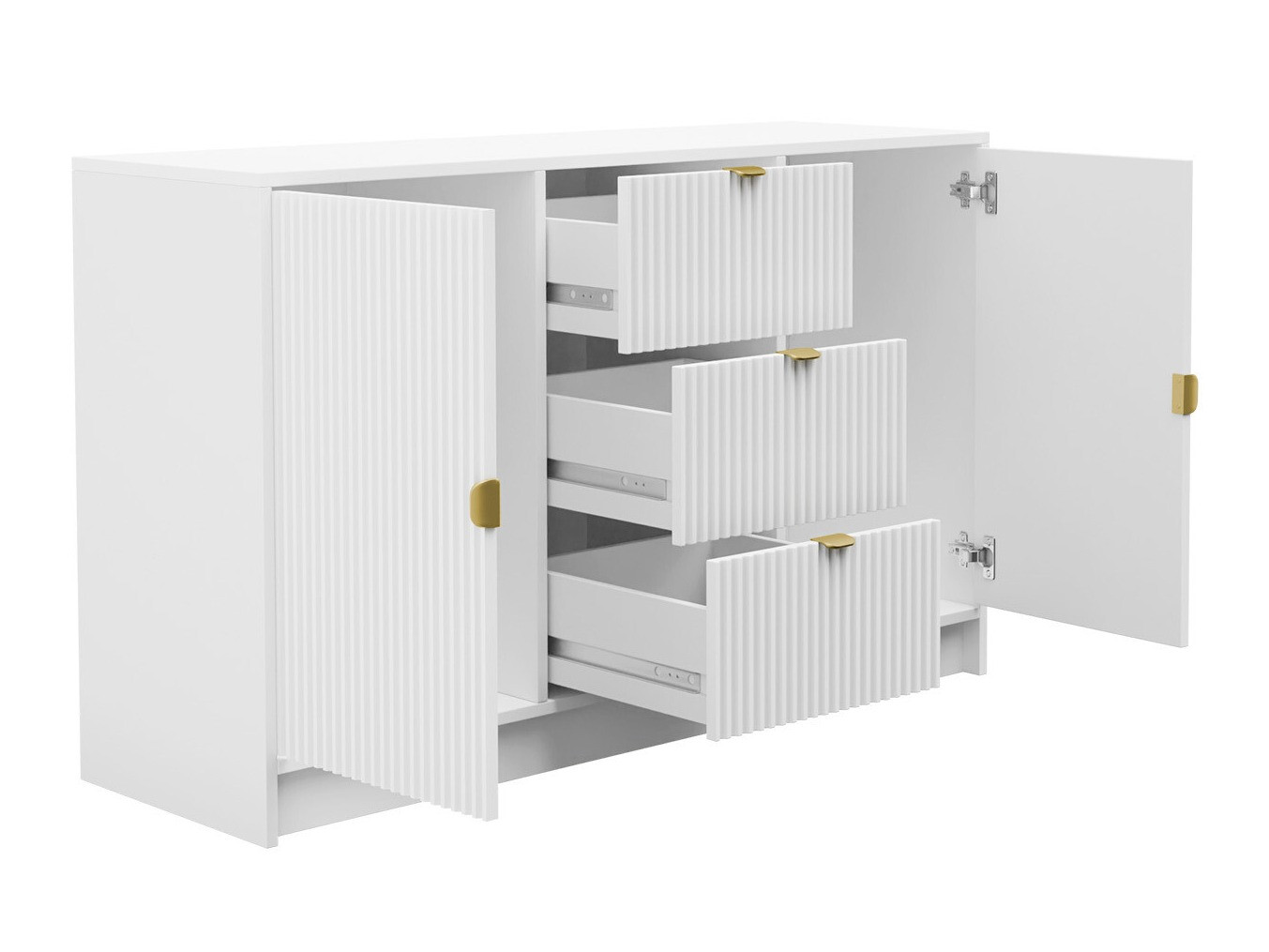 Set de living Comfivo Papilio I (Alb)