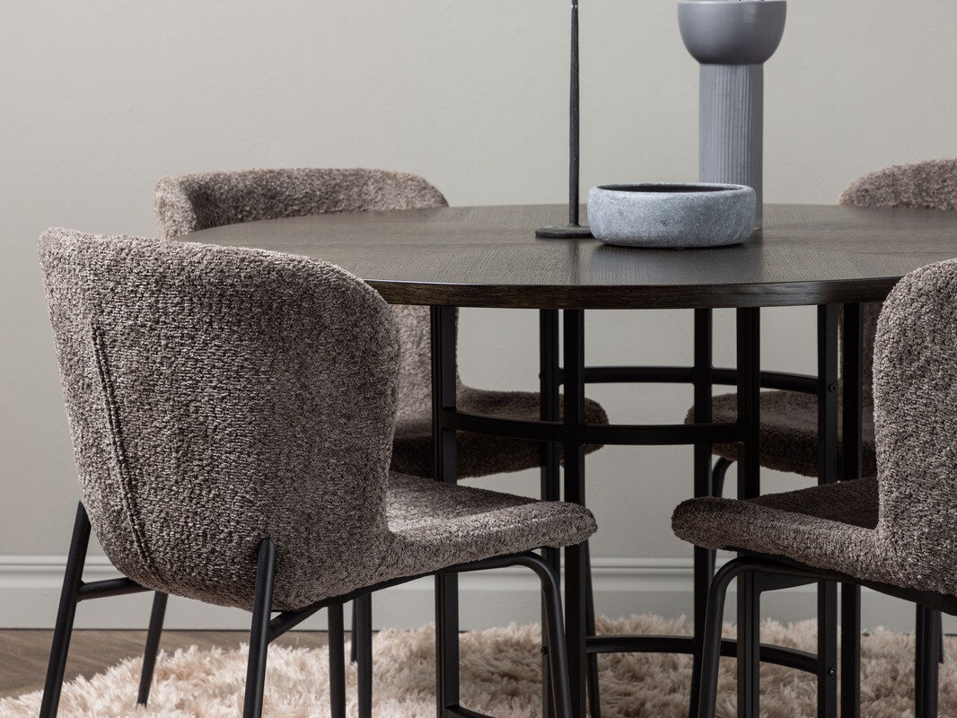 Set de mese Dallas 4143 (Maro + Negru)