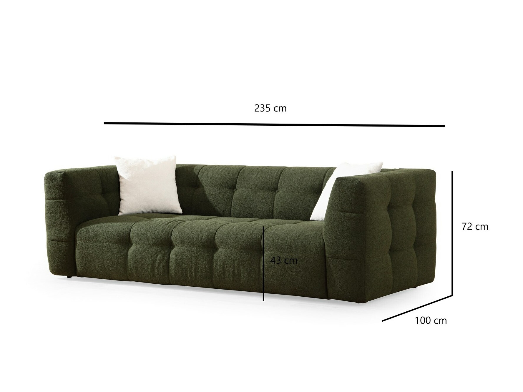 Canapea Altadena 405 (Verde)