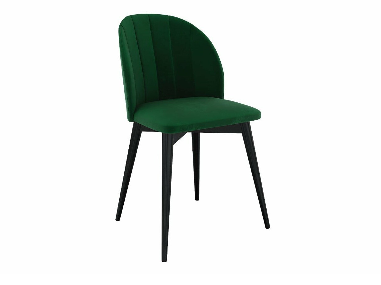 Set de dining Racine 127 (Negru + Magic Velvet 2225)