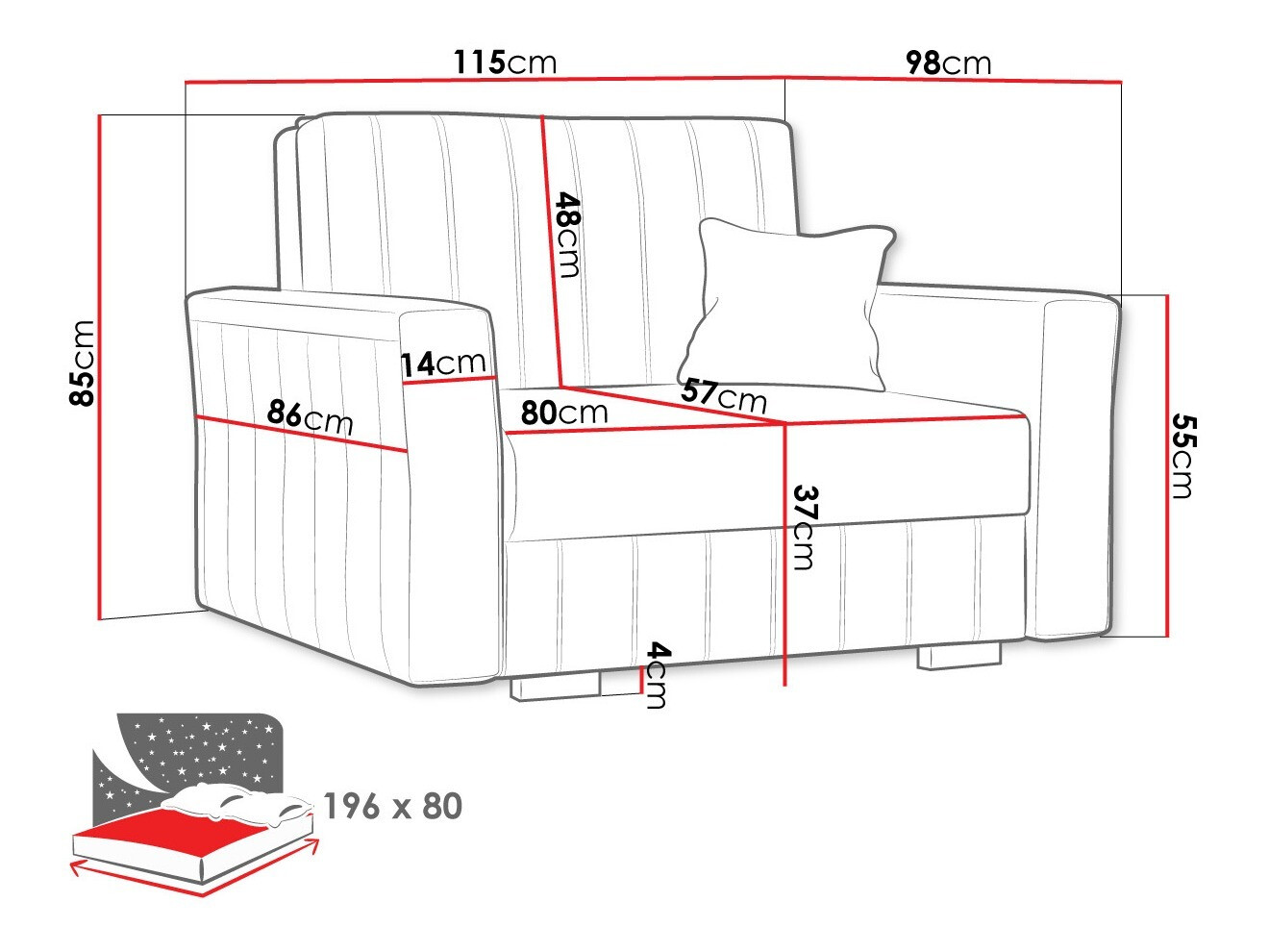Fotoliu Orinen I (Paros 2)