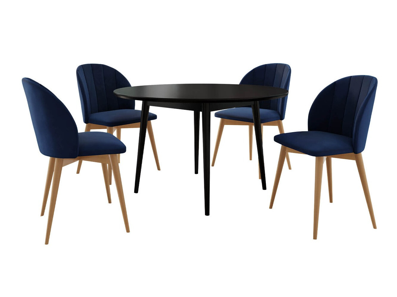 Set de dining Racine 127 (Maro + Magic Velvet 2216)