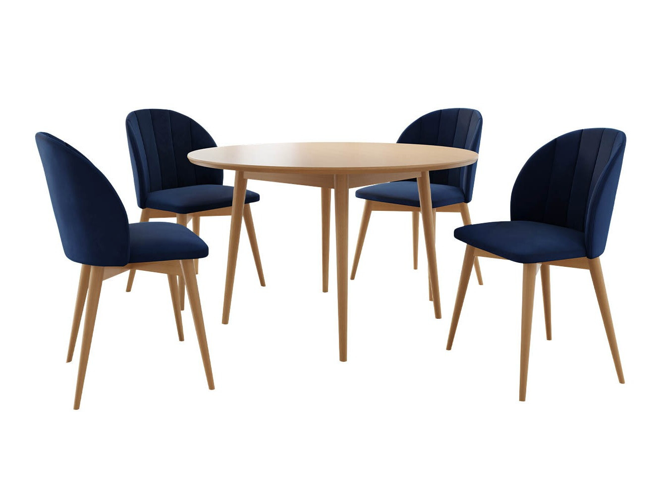 Set de dining Racine 127 (Maro + Magic Velvet 2216)
