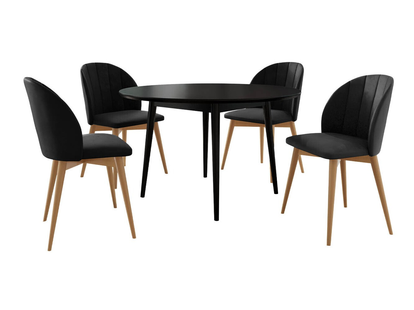 Set de dining Racine 127 (Maro + Magic Velvet 2219)